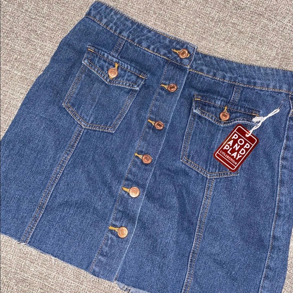 Denim skirt